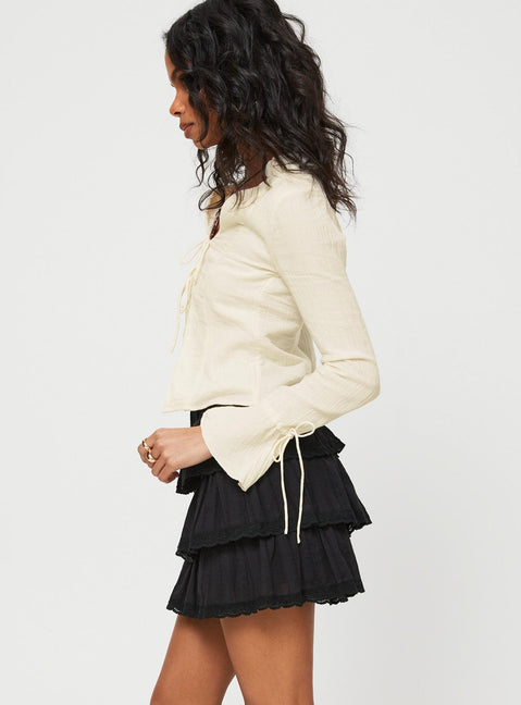 product Sound Check Mini Skirt Black Princess Polly  Mini Skirts 