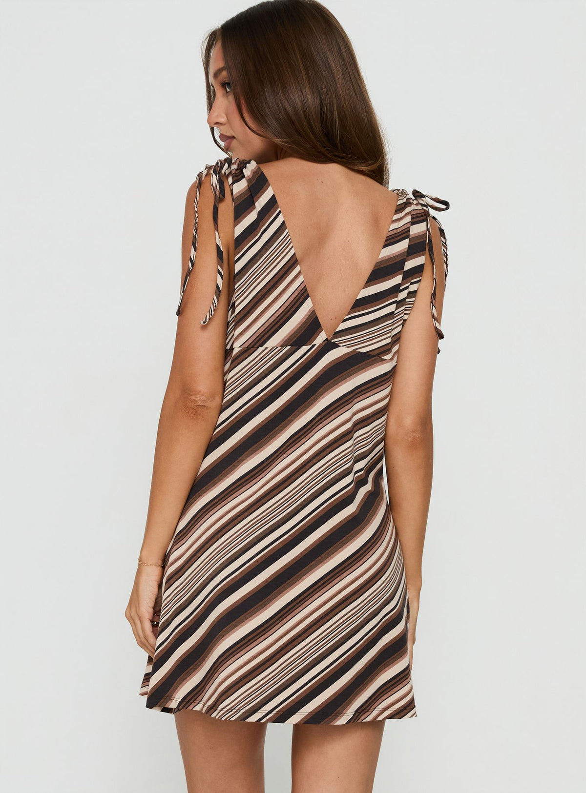 Carmisa Mini Dress Multi Stripe