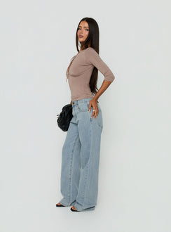 Totti Jean Washed Blue