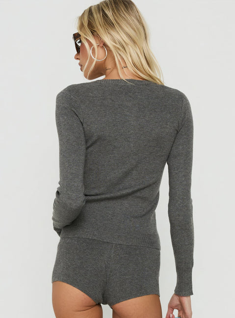 Lauraine Cardigan Grey