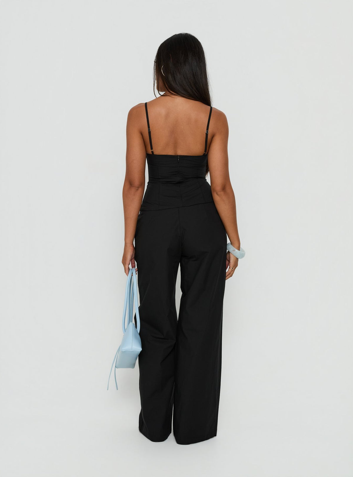Kierstyn Corset Set Black Tall