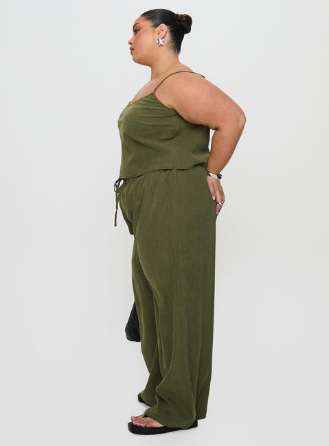 Paigey Set Khaki Curve