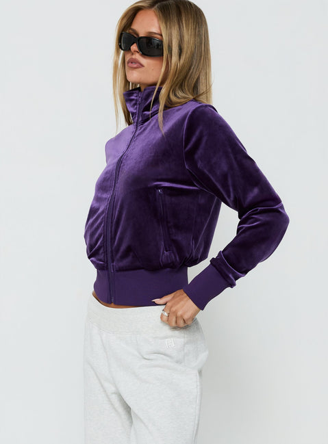 Alba Jacket Plum