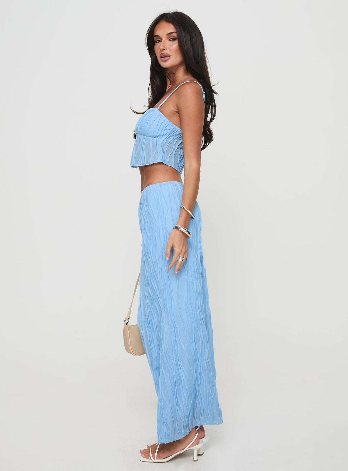 Matching set Straight neckline, adjustable straps, elasticated waistband Good stretch, fully lined 