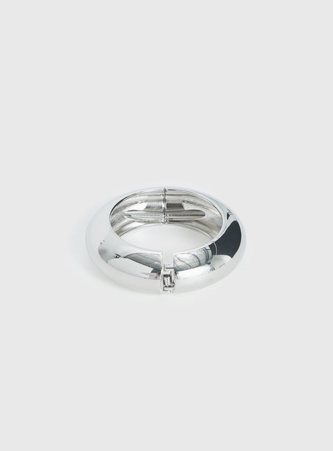Eliya Chunky Bracelet Silver