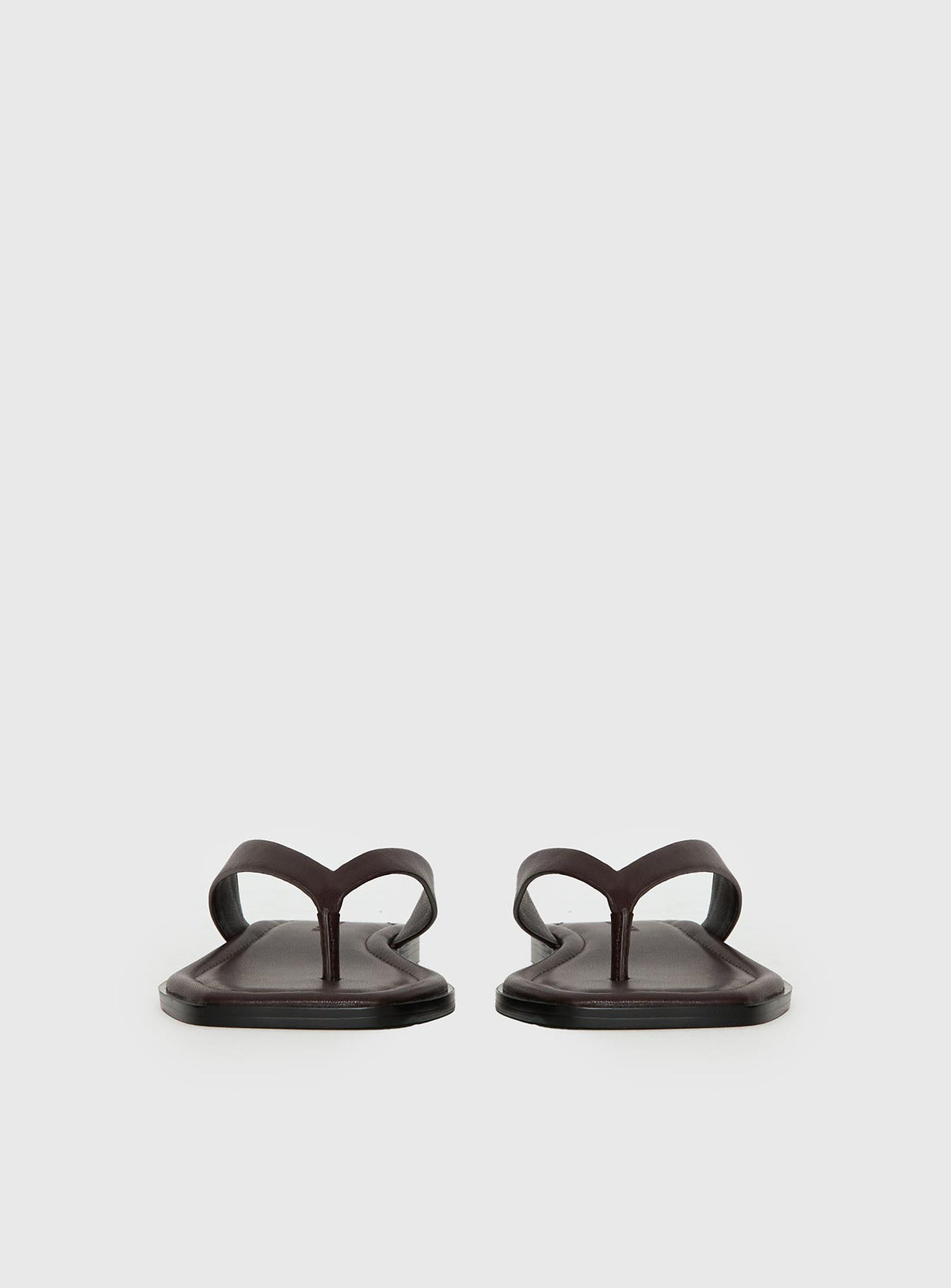 Alara Flat Thong Sandals Brown
