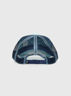 Von Dutch Staple Trucker Hat Blue