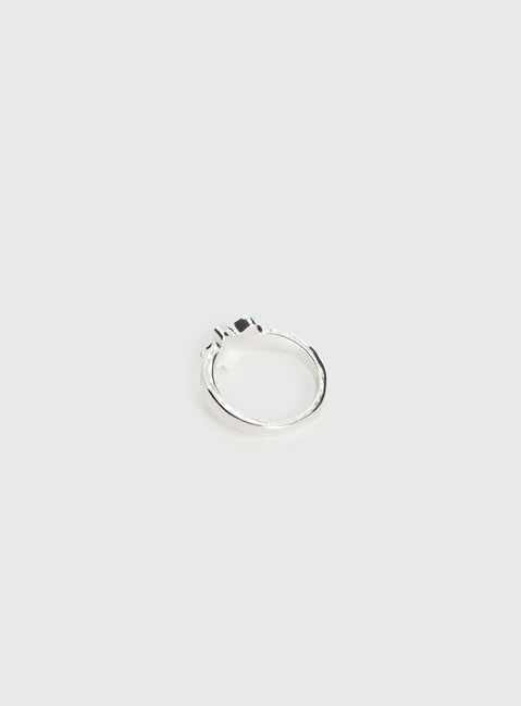 Marcelline Star Ring Silver