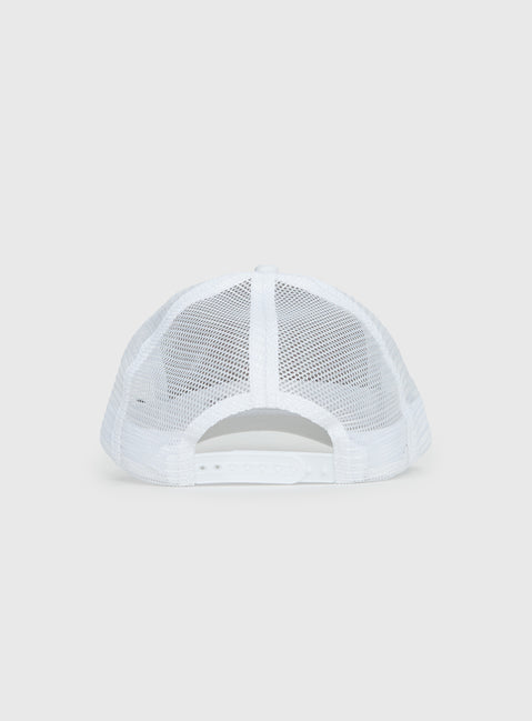 Miami Trucker Hat White