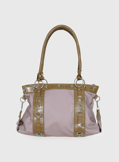 Greyson Shoulder Bag Taupe
