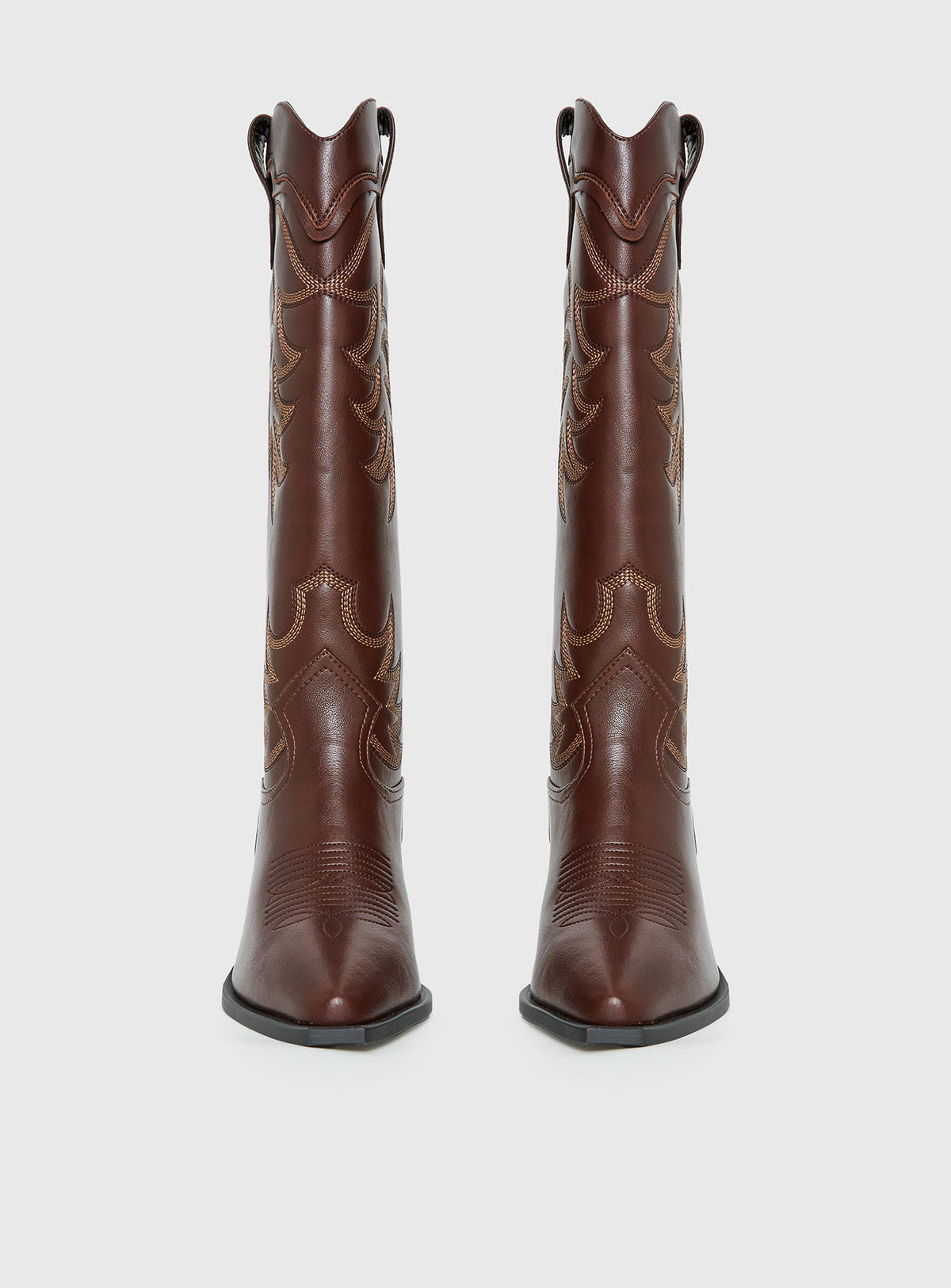 Billini Evalynn Cowboy Boots Fudge