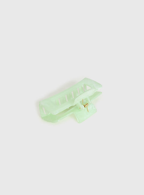 Delectable Claw Clip Green
