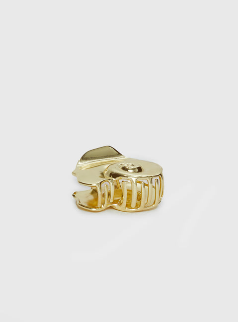 Sun Will Rise Hair Clip Gold
