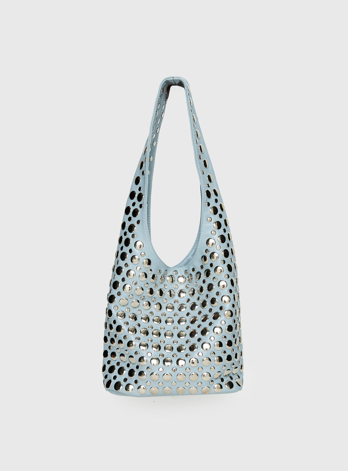 In The Crowd Shoulder Bag Blue / Silver