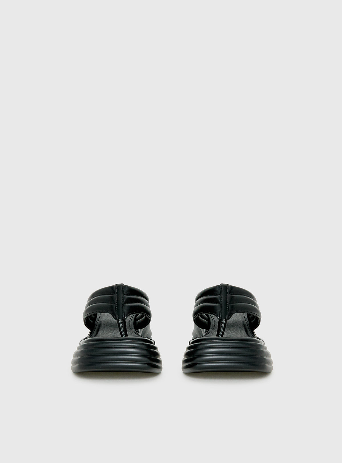 Therapy Flames Platform Sandals Black