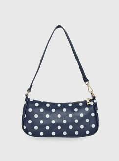 Peta & Jain Piper Bag Navy Polka