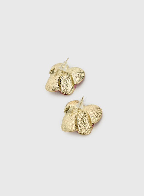 Emaline Earrings Pink