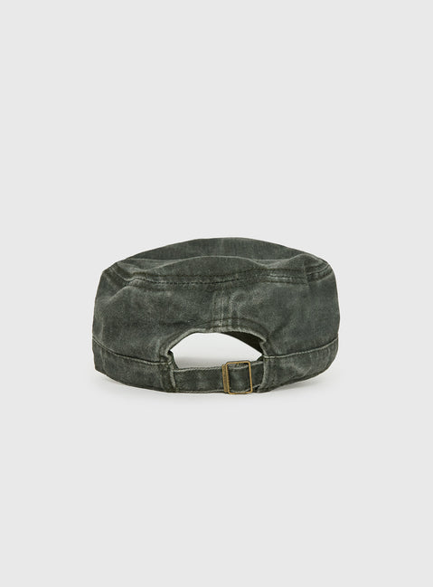 Odera Military Cap Washed Khaki