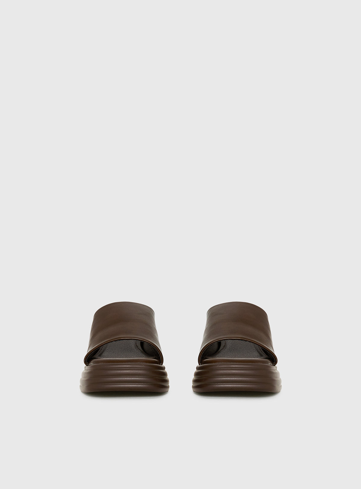 Therapy Flaunt Platform Sandals Brown