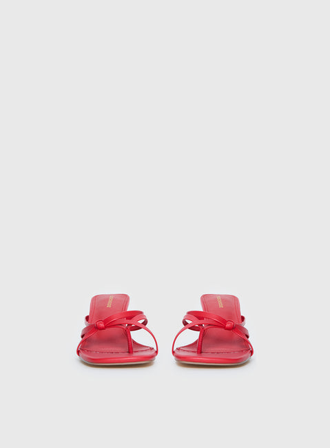 Goalie Heels Red