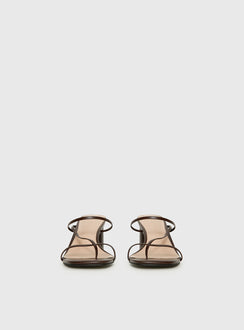 The Becka Heels Chocolate
