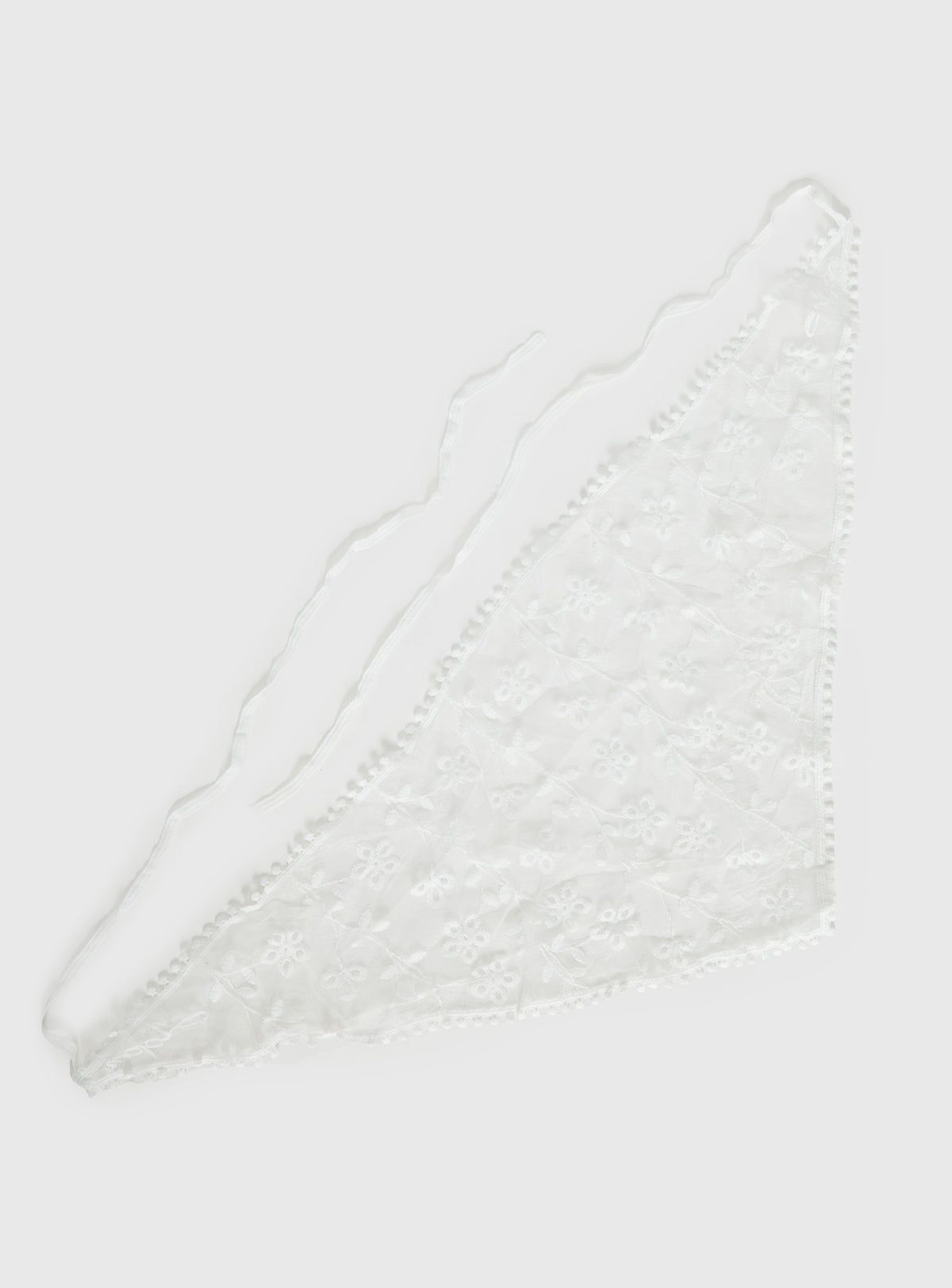 Ex Factor Sheer Head Scarf White