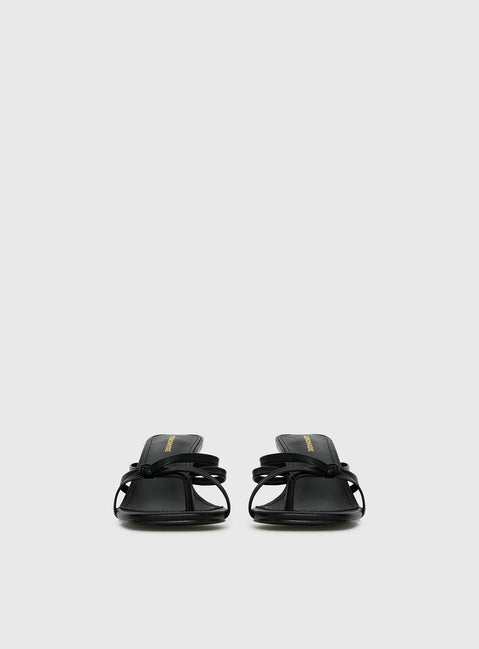 Goalie Heels Black