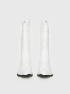Therapy Clayton Boots White
