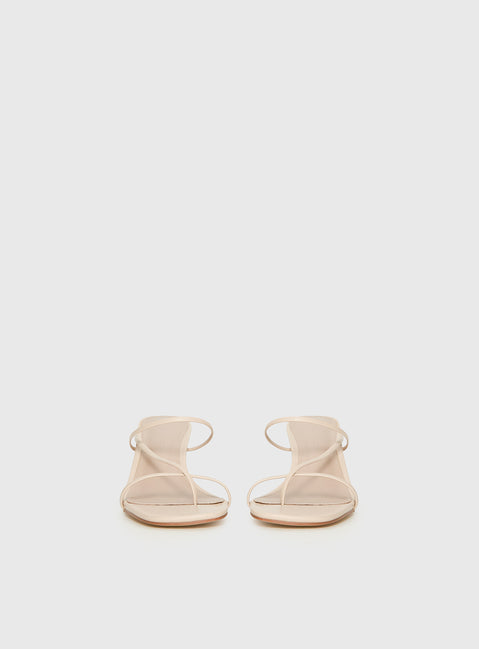 The Becka Heels Beige