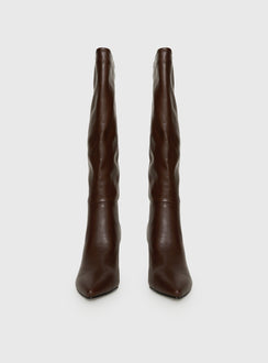 Billini Harlen Knee High Boots Brunette