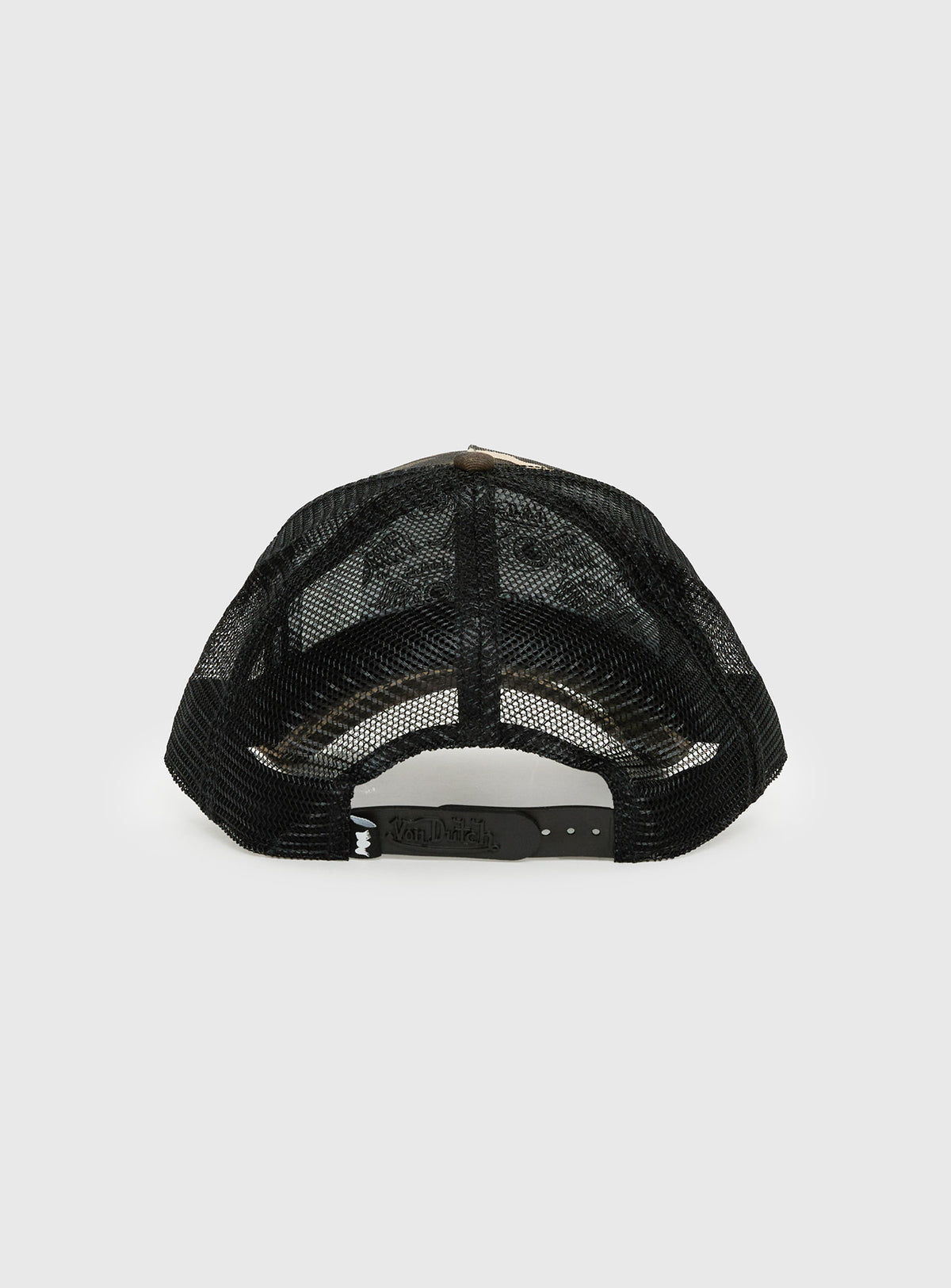 Von Dutch Multi Trucker Hat Brown Camo