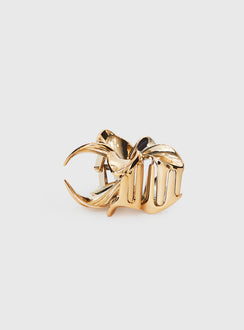 Summer Afternoons Hair Clip Gold