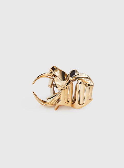Summer Afternoons Hair Clip Gold