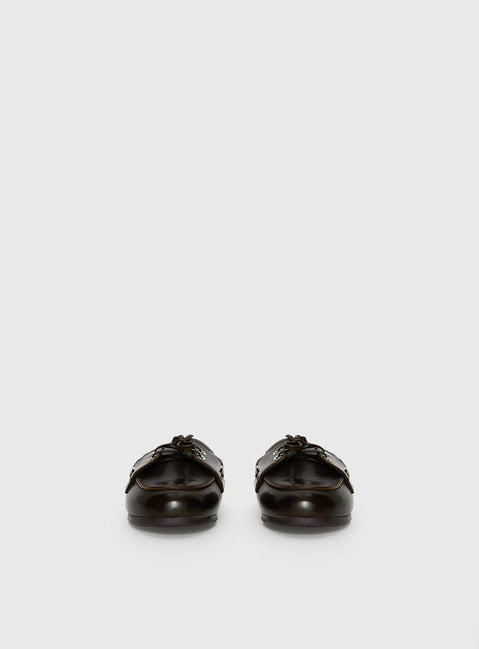 Therapy Shuttle Clogs Burnished Brown