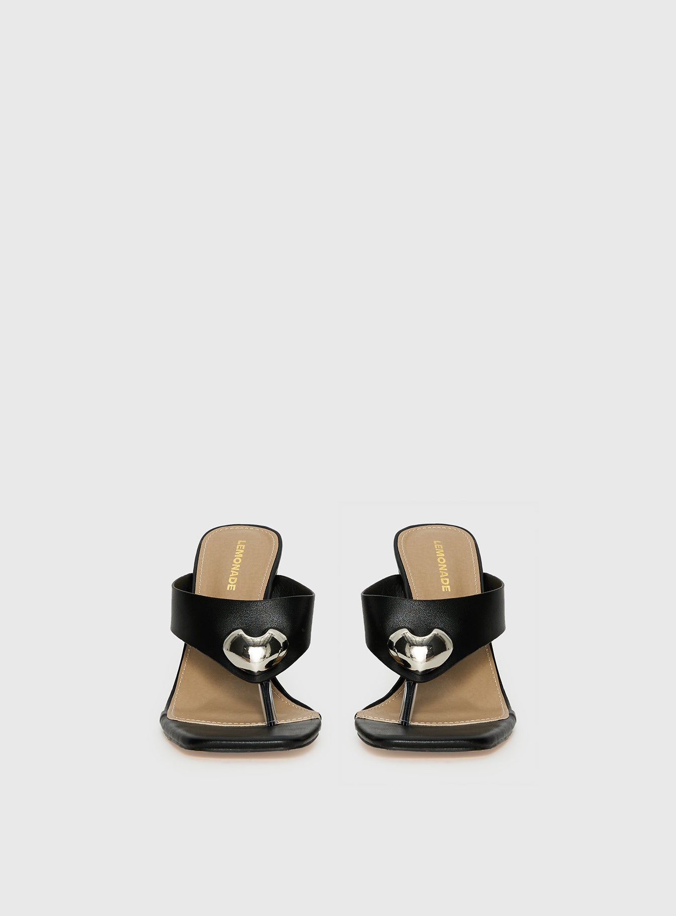 Gifted Thong Heels Black