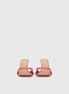 Caroline Heels Red