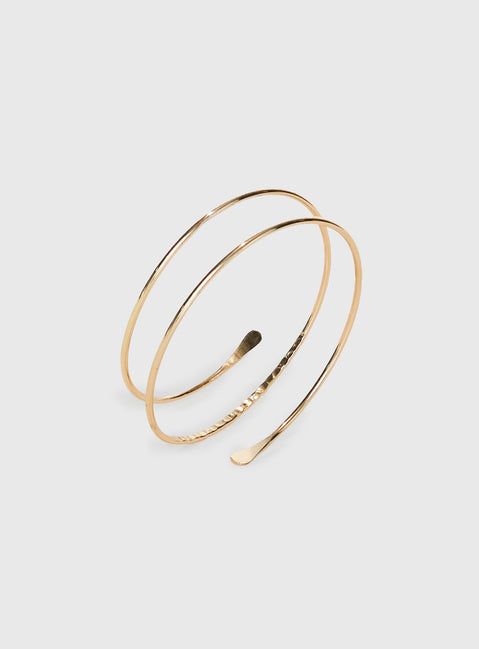 Money Moves Cuff Gold