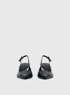 Billini Anaya Pointed Toe Heels Black / Gold