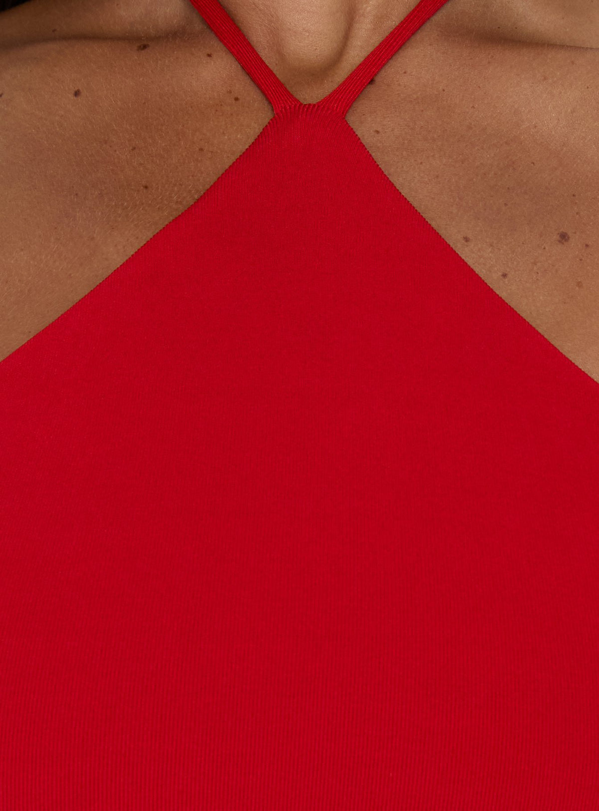 Kylianne Arrowneck Playsuit Red