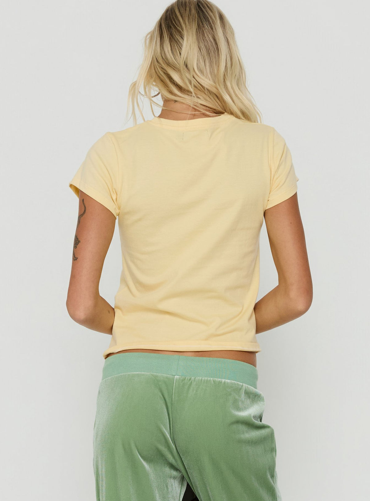 Clio Top Yellow