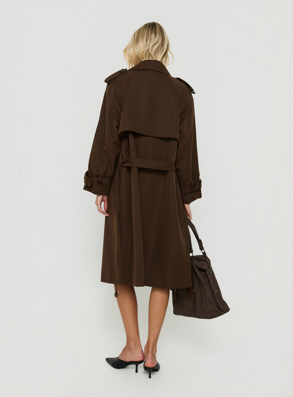 Westwind Trench Coat Chocolate