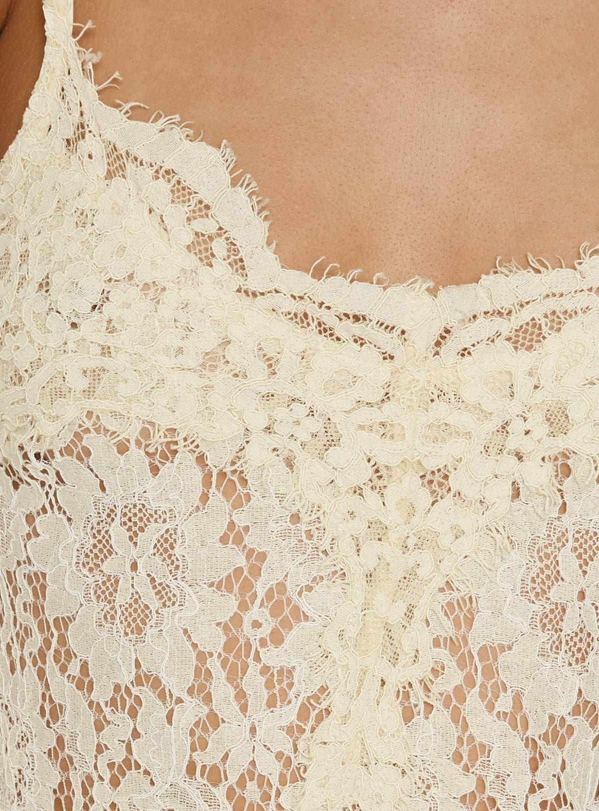 Lovedream Lace Maxi Dress Yellow