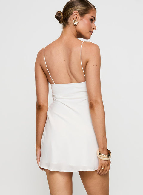 Artea Mini Dress White