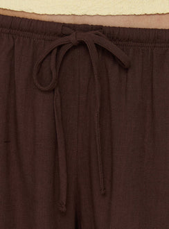 Makeli Micro Beach Short Chocolate
