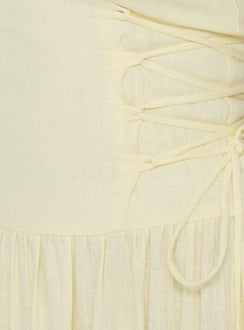 So Far So Good Maxi Dress Butter