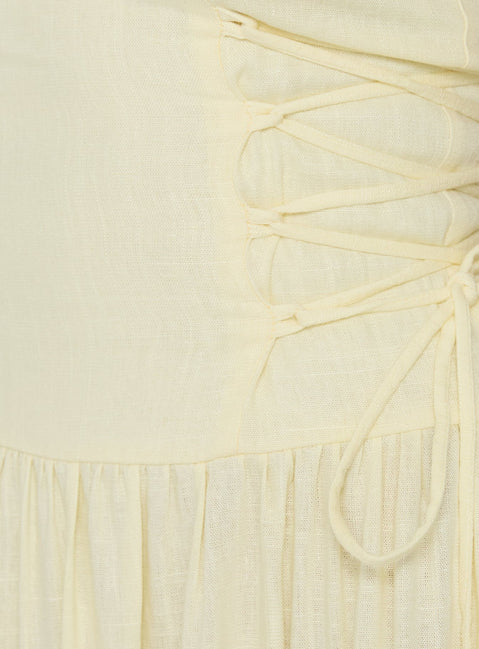 So Far So Good Maxi Dress Butter