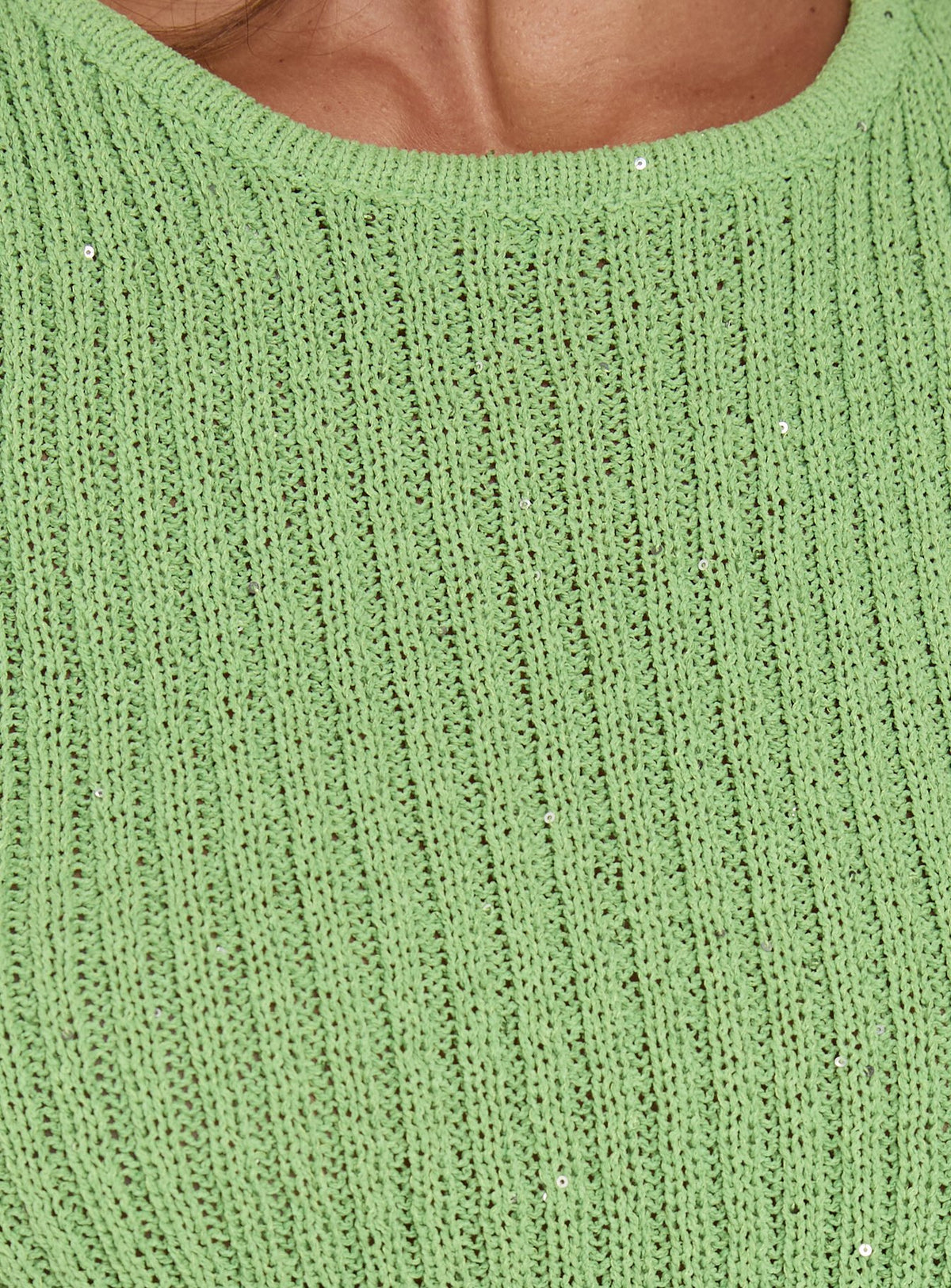 Love Notes Tie Side Sleeveless Top Green