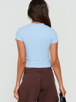 Good Days Graphic Relaxed Tee Blue