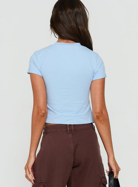 Good Days Graphic Relaxed Tee Blue