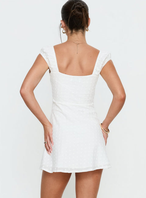 Seyani Mini Dress White